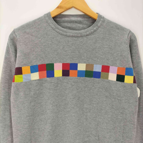 ユニフォームエクスペリメント uniform experiment 19SS COLOR CHART CREW NECK KNIT カラー チャート クルーネック ニット メンズ