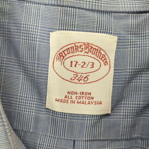 ブルックスブラザーズ 346 BROOKS BROTHERS チェック ロングスリーブ シャツ メンズ 17
