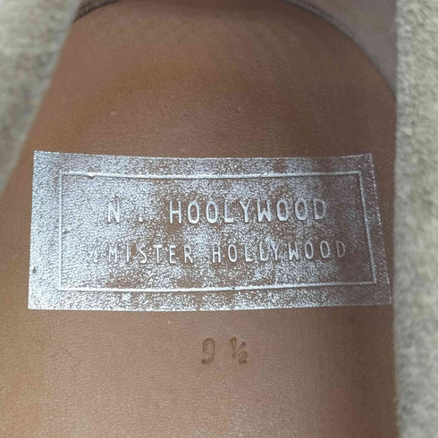 エヌハリウッド N.HOOLYWOOD 本革 スエード モカシン シューズ メンズ 9.5