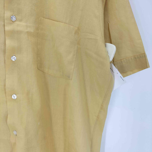 アロー ARROW 70-80S USA製 S/S シアー シャツ メンズ