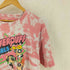 タイダイ柄 キャラクター プリントTシャツ メンズ import:XL