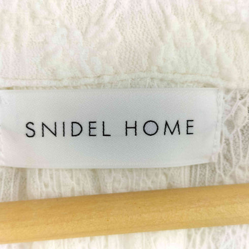 スナイデルホーム SNIDEL HOME カットレース開襟シャツ レディース FREE