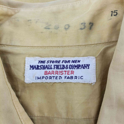 60S BARRISTER Marshall Field & Company 社製 S/S シャツ メンズ