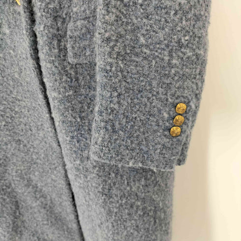 ザラ ZARA ブークレロングコート レディース M