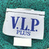 80S~ V.L.P. PLUS USA製 ILGWU 総柄 リブ ブラウス レディース 22