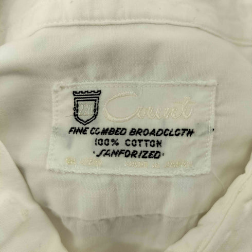 60-70S BROADCLOTH ブロードクロス S/S ドレス シャツ メンズ