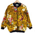 80S~ La Tienda inc ロケットtalon 総柄ジップブルゾン メンズ JPN:M