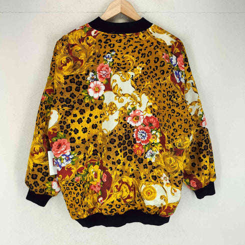 80S~ La Tienda inc ロケットtalon 総柄ジップブルゾン メンズ JPN:M