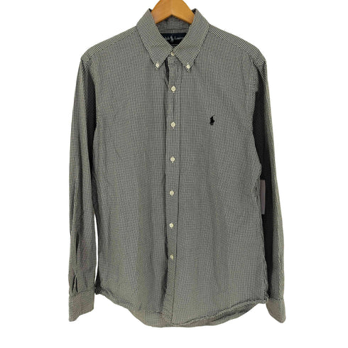 ポロバイラルフローレン Polo by RALPH LAUREN 90S CUSTOM FIT ボタンダウン チェックシャツ メンズ import:M