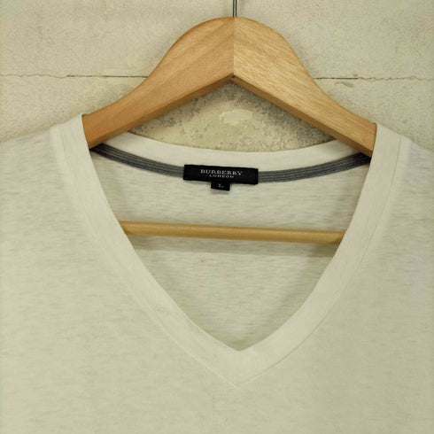 バーバリーロンドン BURBERRY LONDON ホースロゴ Vネック ポケットTシャツ メンズ JPN:L