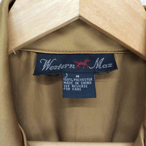 Western Max ショートスリーブ 刺繍 キューバシャツ メンズ JPN:M