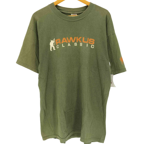 FRUIT OF THE LOOM ボディ 90-00S ヒップホップレーベル 両面 プリント S/S Tシャツ メンズ import:XL