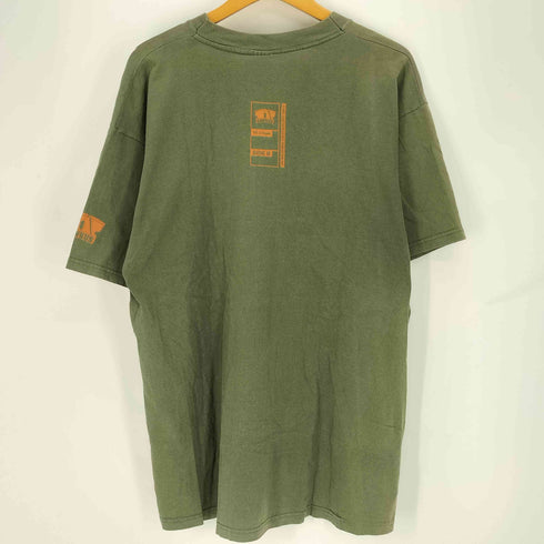 FRUIT OF THE LOOM ボディ 90-00S ヒップホップレーベル 両面 プリント S/S Tシャツ メンズ import:XL
