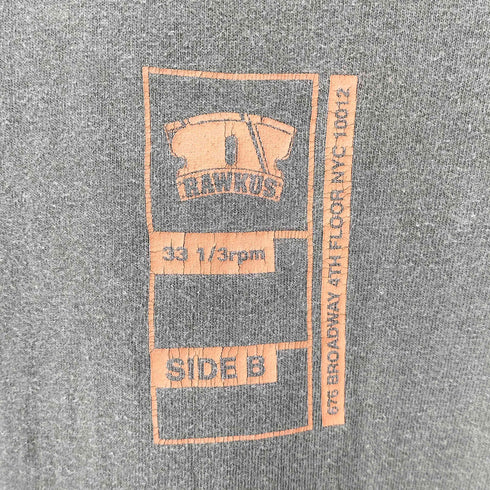 FRUIT OF THE LOOM ボディ 90-00S ヒップホップレーベル 両面 プリント S/S Tシャツ メンズ import:XL