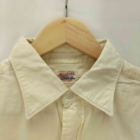 Manchester GLOSSER BROZ 60-70S S/S ボックス シャツ メンズ