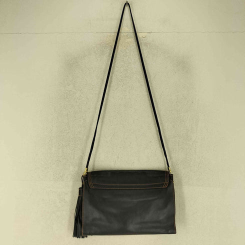ヴィヴィアンウエストウッド Vivienne Westwood Dolce Vita Tassel Clutch ドルチェ・ヴィータ タッセル クラッチ オーブロゴ レザー ショルダーバッグ レディース