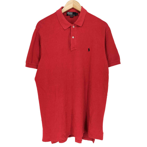 ポロバイラルフローレン Polo by RALPH LAUREN USA製 ポニー刺繍ポロシャツ メンズ JPN:L