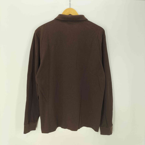 ラコステ LACOSTE ワニ ロゴ 刺繍 コットン L/S ポロシャツ メンズ 5