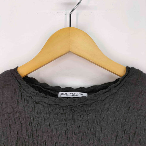 ビューティーアンドユースユナイテッドアローズ BEAUTY & YOUTH UNITED ARROWS シャーリングクルーネックTシャツ レディース