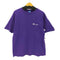 チャンピオン Champion 80-90S USA製 青刺繍タグ ロゴ プリント 袖 目あり Tシャツ 袖シングル メンズ import:L