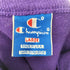 チャンピオン Champion 80-90S USA製 青刺繍タグ ロゴ プリント 袖 目あり Tシャツ 袖シングル メンズ import:L