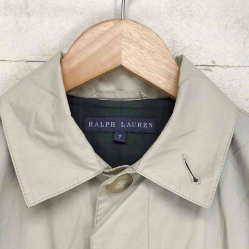 ラルフローレン RALPH LAUREN 比翼ステンカラーコート レディース JPN:7号