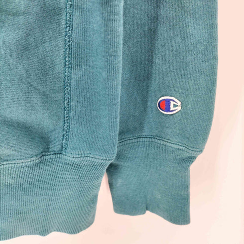 チャンピオン Champion 90S USA製 REVERSE WEAVE リバースウィーブ 刺繍タグ 目あり クルーネック スウェット メンズ import:XL