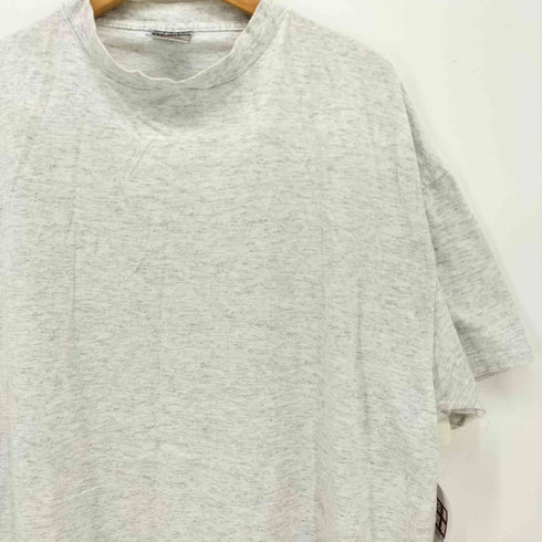 オニータ ONEITA 90S USA製 POWER-T ブランク 霜降り クルーネック S/S Tシャツ メンズ import:XXL