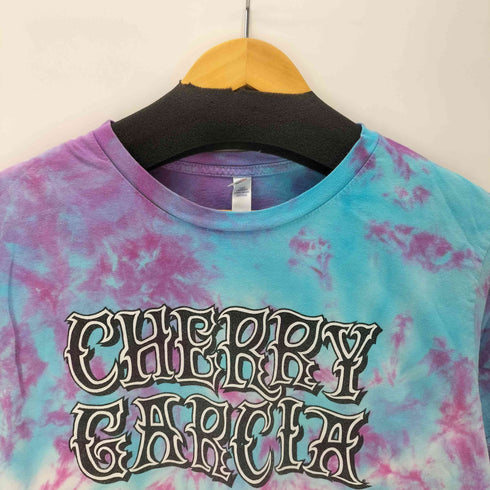 ベイサイド BAYSIDE ボディ USA製 Ben & Jerry's Cherry Garcia プリント タイダイ サイケ S/S Tシャツ メンズ import:L