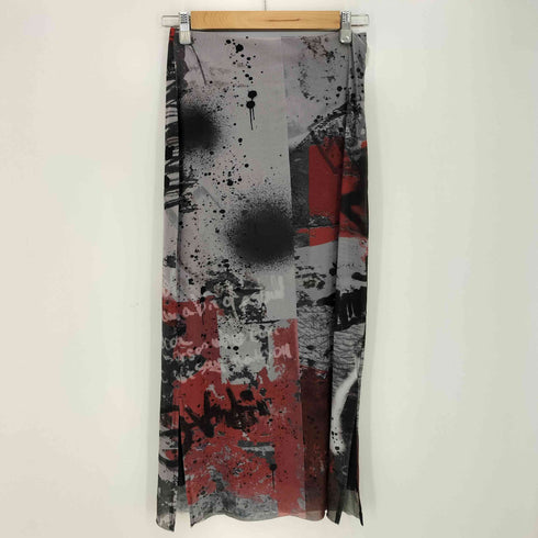 ジーナシス JEANASIS 24ss ジーナシス グラフィックシアーナロースカート レディース FREE