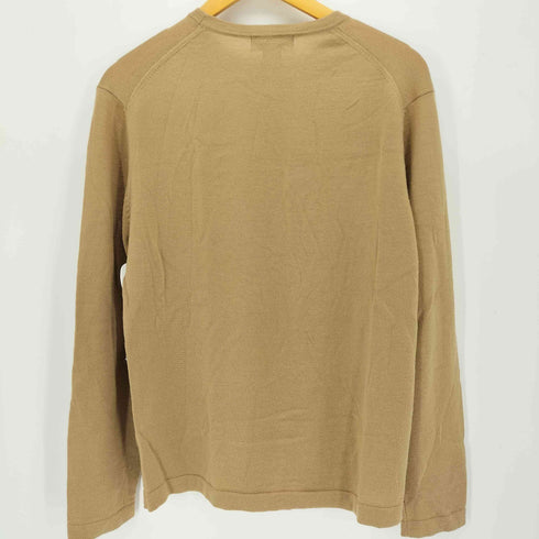 バナナリパブリック BANANA REPUBLIC 00S 香港製 黒タグ EXTRA FINE MERINO WOOL メリノウール クルーネック ニット メンズ import:M