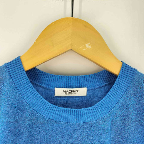 マカフィー MACPHEE ドライレーヨン パフスリーブプルオーバー レディース JPN:S