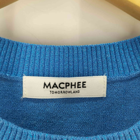 マカフィー MACPHEE ドライレーヨン パフスリーブプルオーバー レディース JPN:S