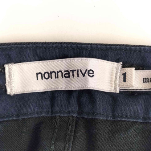 ノンネイティブ nonnative 2タック テーパード チノ パンツ メンズ JPN:1