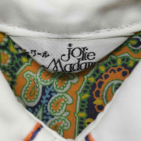 Jolie Madam 短丈 ペイズリー ブラウス レディース