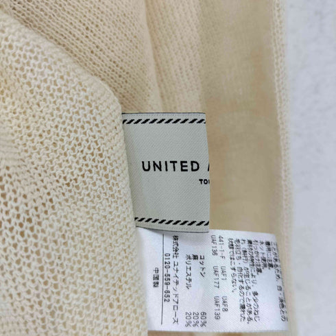 ユナイテッドアローズ UNITED ARROWS シアー ボートネックニット レディース