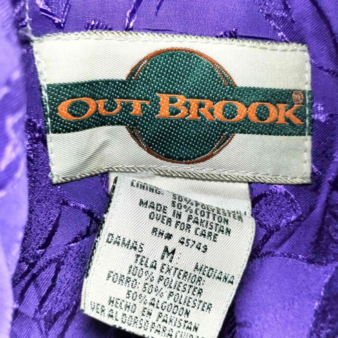 OUT BROOK 総柄 ジップブルゾン レディース JPN:M