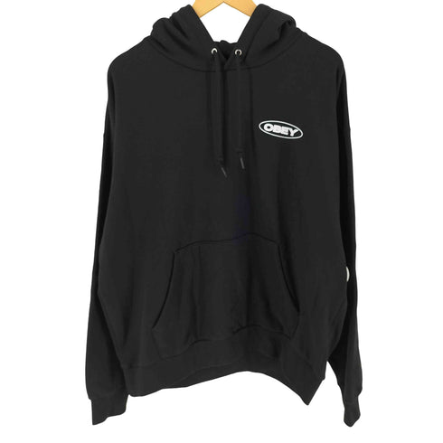 オベイ OBEY OVAL CITIES PULLOVER オーバル シティズ プルオーバー パーカー メンズ L