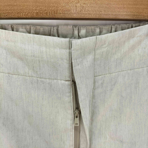 マカフィー MACPHEE レーヨンリネンコットン フレアクロップドパンツ レディース JPN:36