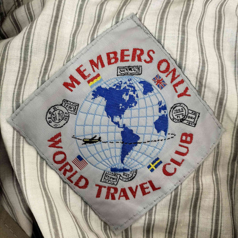 メンバーズオンリー MEMBERS ONLY 香港製 スタンドカラーハーフコート メンズ US:40