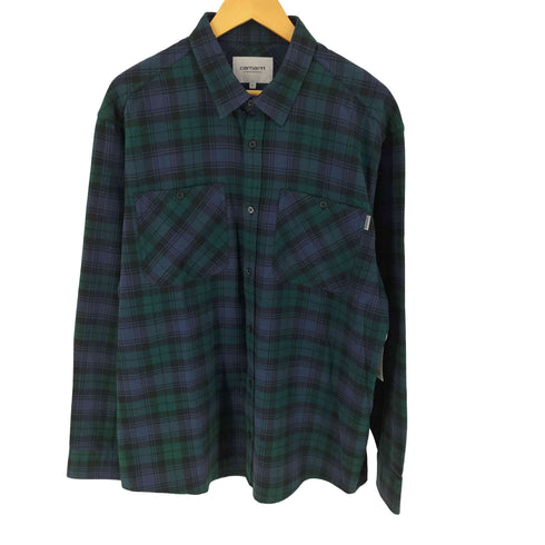 カーハートワークインプログレス Carhartt WIP L/S PELKEY SHIRT ロングスリーブ ペルキー シャツ メンズ XL