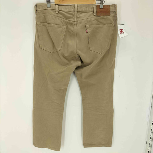 リーバイス Levis PREMIUM 501 BIGE ボタンフライ ベージュデニムパンツ メンズ W38 L30