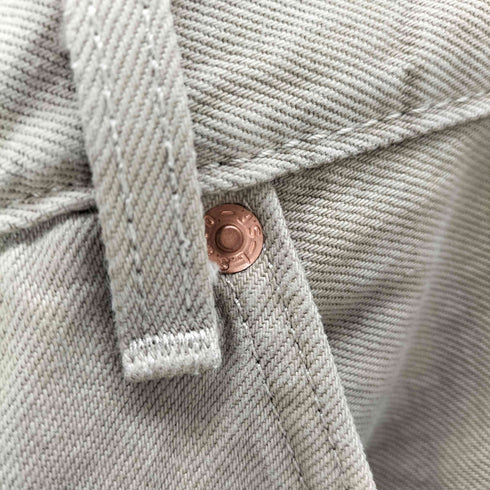 リーバイス Levis PREMIUM 501 BIGE ボタンフライ ベージュデニムパンツ メンズ W38 L30