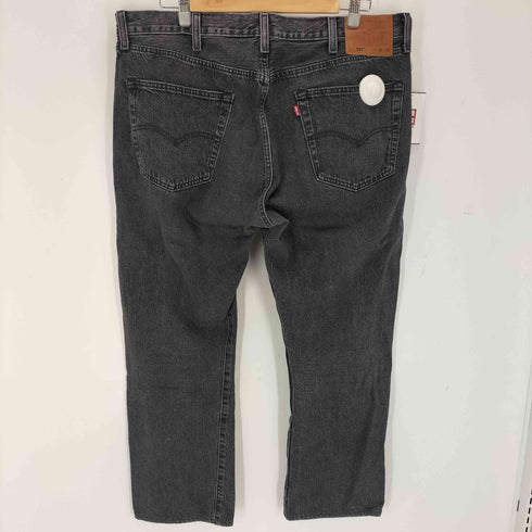 リーバイス Levis PREMIUM 501 BIGE ボタンフライ ブラックデニムパンツ メンズ W38 L30