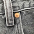 リーバイス Levis PREMIUM 501 BIGE ボタンフライ ブラックデニムパンツ メンズ W38 L30