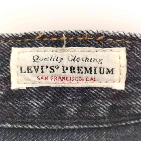 リーバイス Levis PREMIUM 501 BIGE ボタンフライ ブラックデニムパンツ メンズ W38 L30