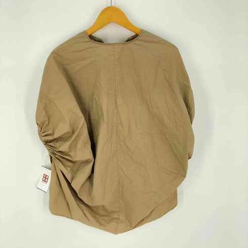 デミルクスビームス Demi-Luxe BEAMS ストライプ ポンチョ プルオーバー レディース