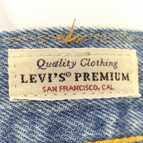 リーバイス Levis PREMIUM 501 54 ボタンフライ テーパードフィットデニムパンツ メンズ W38 L32