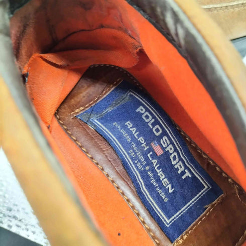 ポロスポーツラルフローレン POLO SPORT RALPH LAUREN 90-00S Dover Boots ドーバー ブーツ レザー トレッキング スニーカー スリッポン メンズ 9D