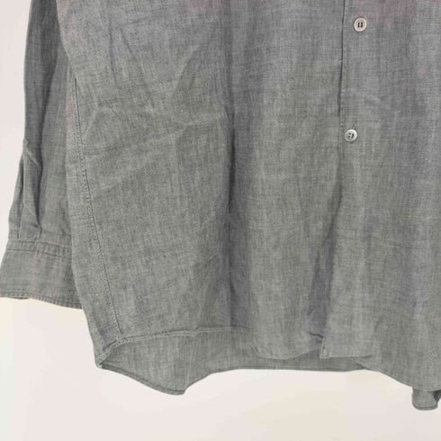 コムデギャルソンオム COMME des GARCONS HOMME 90S 田中オム 銀タグ L/S シャンブレー ブロード プレーン シャツ archive アーカイブ メンズ